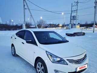 2011 Hyundai Solaris I, белый, 535000 рублей, вид 5