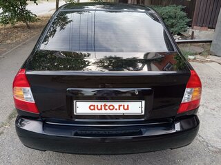 2008 Hyundai Accent ТагАЗ II, чёрный, 480000 рублей, вид 3