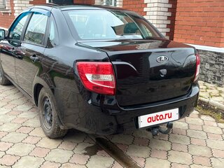 2017 Lada (ВАЗ) Granta I, чёрный, 490000 рублей, вид 4