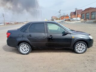 2013 Lada (ВАЗ) Granta I, чёрный, 310000 рублей, вид 2