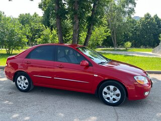 2008 Kia Cerato I Рестайлинг, красный, 650000 рублей, вид 5