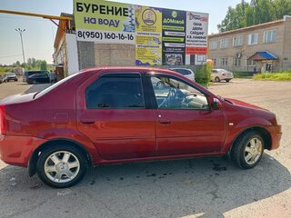 2010 Renault Logan I Рестайлинг, красный, 380000 рублей, вид 2