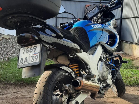 1998 Yamaha TDM850, синий, 300000 рублей - вид 2