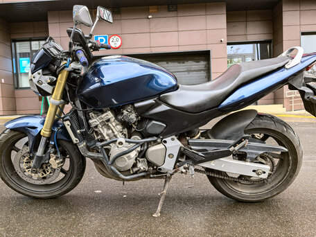 2006 Honda CB 600F Hornet, синий, 420000 рублей, вид 1