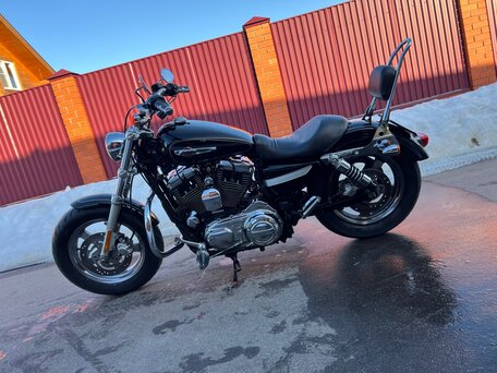 2012 Harley-Davidson Sportster 1200, чёрный, 740000 рублей, вид 3