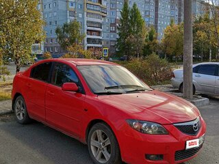 2006 Mazda 3 I (BK) Рестайлинг, красный, 310000 рублей, вид 4