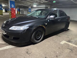2005 Mazda 6 I (GG) Рестайлинг, чёрный, 350000 рублей, вид 1