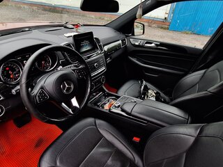 2018 Mercedes-Benz GLS 350 d I (X166), красный, 6000000 рублей, вид 2