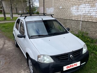 2008 Renault Logan I, белый, 320000 рублей, вид 3