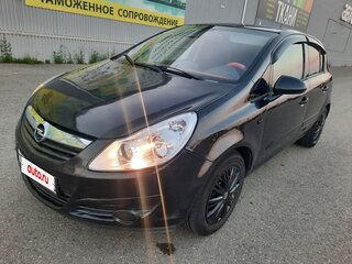 2007 Opel Corsa D, чёрный, 530000 рублей, вид 1