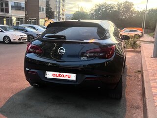 2013 Opel Astra GTC J Рестайлинг, чёрный, 1200000 рублей, вид 4