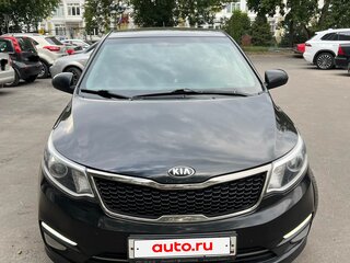 2016 Kia Rio III Рестайлинг, чёрный, 1000000 рублей, вид 2