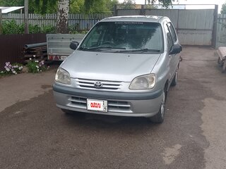 1998 Toyota Raum I, серебристый, 385000 рублей, вид 2