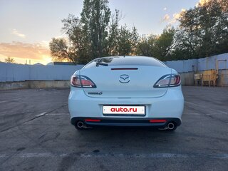 2012 Mazda 6 II (GH) Рестайлинг, белый, 1450000 рублей, вид 4