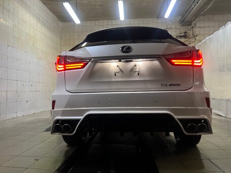 2017 Lexus RX 450h IV, белый, 4650000 рублей, вид 5