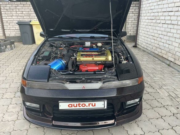 1992 Mitsubishi Eclipse I, чёрный - вид 6