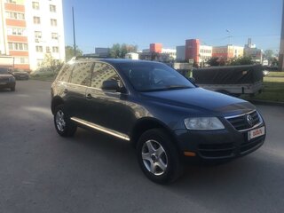 2003 Volkswagen Touareg I, серый, 900000 рублей, вид 5