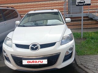 2010 Mazda CX-7 I Рестайлинг, белый, 850000 рублей, вид 1