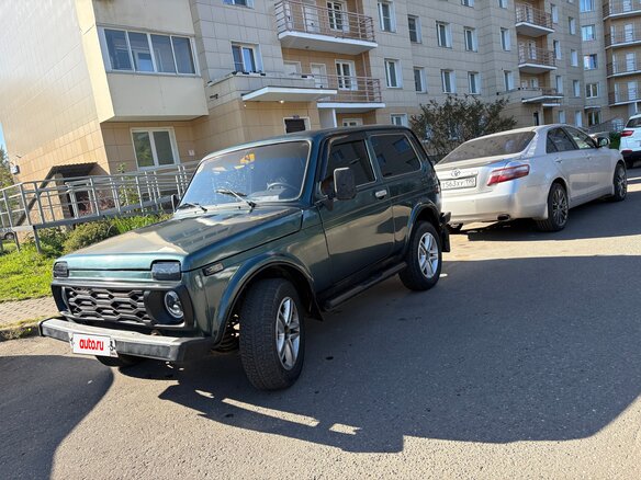 1999 Lada (ВАЗ) 2121 (4x4) I Рестайлинг, синий, 300000 рублей - вид 1