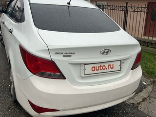 2016 Hyundai Solaris I Рестайлинг, белый, 950000 рублей, вид 5