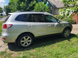 2007 Hyundai Santa Fe II, серебристый, 1100000 рублей, вид 3