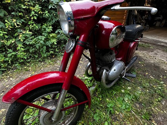 1978 Jawa 350/360, красный, 200000 рублей - вид 7