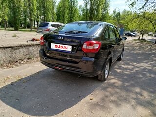 2014 Lada (ВАЗ) Granta I, чёрный, 420000 рублей, вид 4