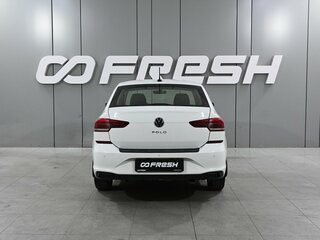 2021 Volkswagen Polo VI, белый, 1589000 рублей, вид 4