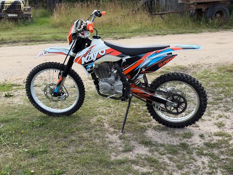 2023 Kayo K1 250 MX, белый, 120000 рублей, вид 2