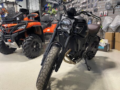 2024 CFMoto 700CL-X Heritage, чёрный, 669000 рублей, вид 2
