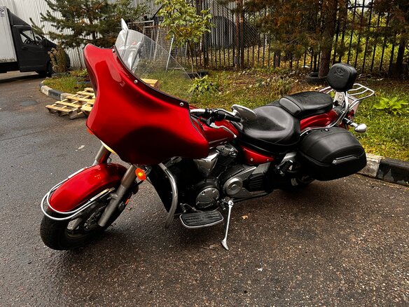 2007 Yamaha XVS1300, красный, 749000 рублей - вид 12