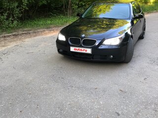 2004 BMW 5 серии 525i V (E60/E61), синий, 780000 рублей, вид 2
