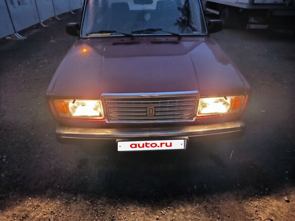 1997 Lada (ВАЗ) 2107, красный, 500000 рублей - вид 1