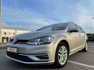 2017 Volkswagen Golf VII Рестайлинг, серебристый, 1240000 рублей, вид 2