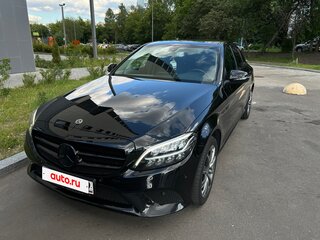 2019 Mercedes-Benz C-Класс 180 IV (W205) Рестайлинг, чёрный, 3100000 рублей, вид 2
