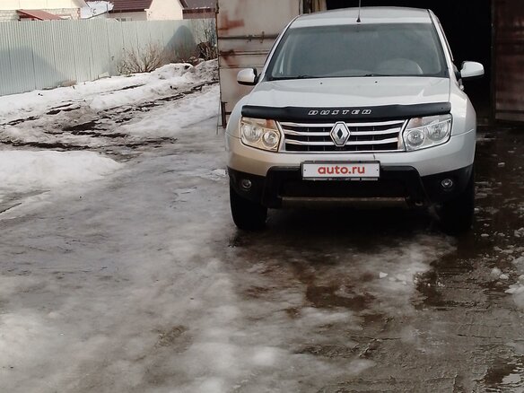 2012 Renault Duster I, серебристый, 650000 рублей
