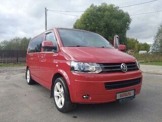 2009 Volkswagen Multivan T5 Рестайлинг, красный, 2222222 рублей, вид 3