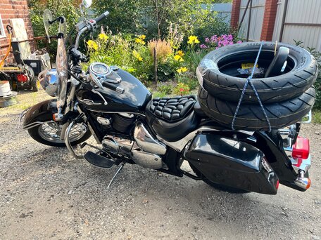 2006 Suzuki Intruder VL 400 Classic, чёрный, 330000 рублей, вид 3