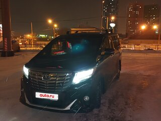2017 Toyota Alphard III, чёрный, 3800000 рублей, вид 2