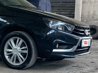 2016 Lada (ВАЗ) Vesta I, чёрный, 700000 рублей, вид 1
