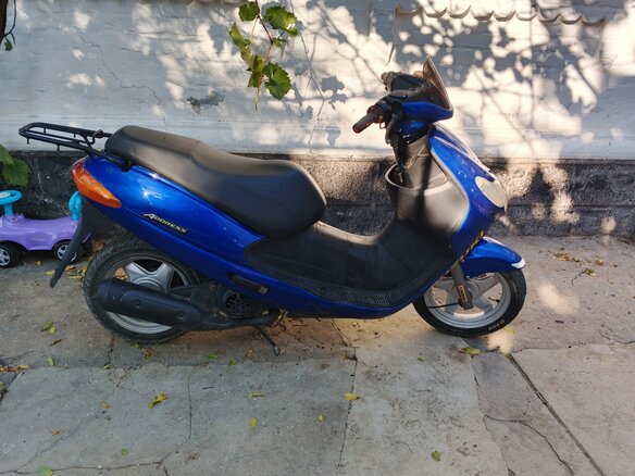 2000 Suzuki Address 100, синий, 63000 рублей - вид 1