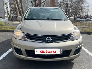 2010 Nissan Tiida I Рестайлинг, бежевый, 820000 рублей, вид 2