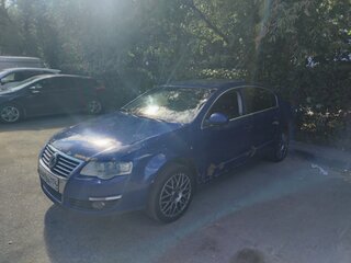 2008 Volkswagen Passat B6, синий, 370000 рублей, вид 1