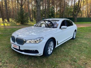 2018 BMW 7 серии 730d VI (G11/G12), белый, 4117883 рублей, вид 1