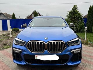 2019 BMW X6 M50d III (G06), синий, 8360000 рублей, вид 2