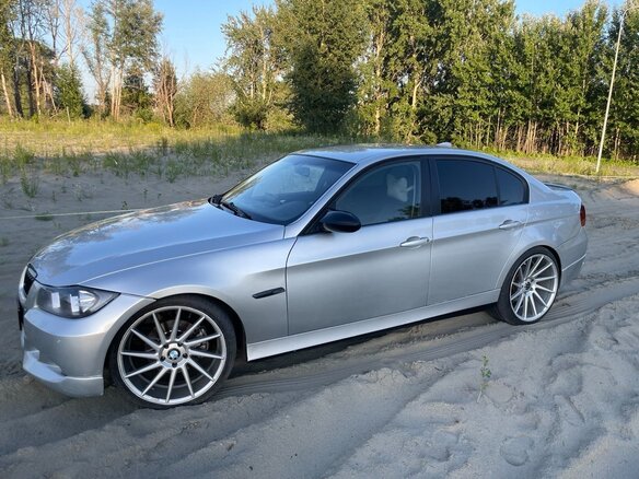 2007 BMW 3 серии 320d V (E90/E91/E92/E93), серебристый, 1090000 рублей - вид 12