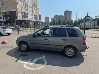 2009 Lada (ВАЗ) Kalina I, серый, 130000 рублей, вид 4
