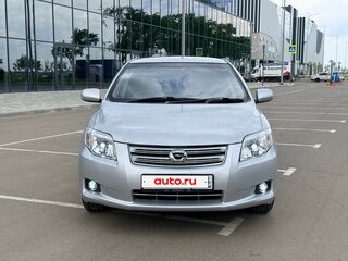 2009 Toyota Corolla Axio X (E140, E150) Рестайлинг, серебристый, 640000 рублей, вид 2