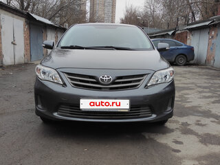 2012 Toyota Corolla X (E140, E150) Рестайлинг, серый, 999000 рублей, вид 3
