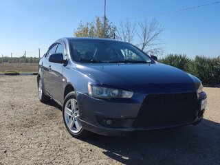 2008 Mitsubishi Lancer X, синий, 650000 рублей, вид 2